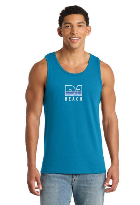 Dallas One Beach Black Tank 2026