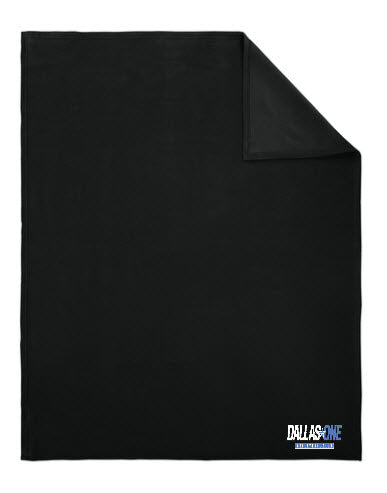 Dallas One Fleece Blanket with Carrying Strap