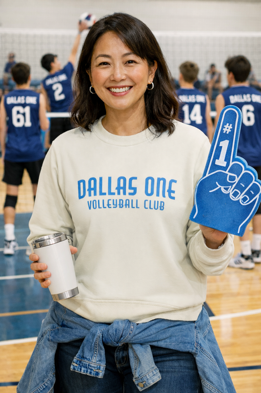 Ladies Fleece Crew - Dallas One