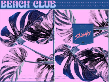 D1 Beach Custom SLUNKS shorts