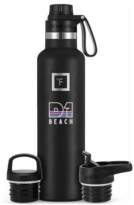 D1 Beach IRON FLASK Sports Watter Bottle