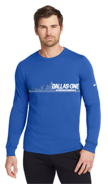 Nike Dri-FIT Cotton/Poly Long Sleeve Tee (Limited Quantity)