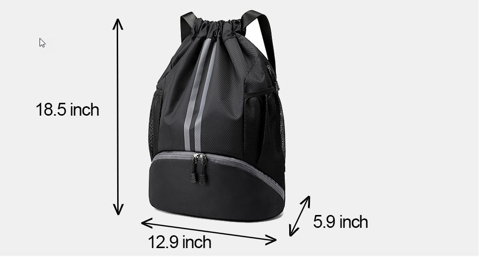 D1 Sports Drawstring Backpack